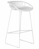 Стул барный DOBRIN FRANK, белый