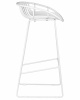 Стул барный DOBRIN FRANK, белый