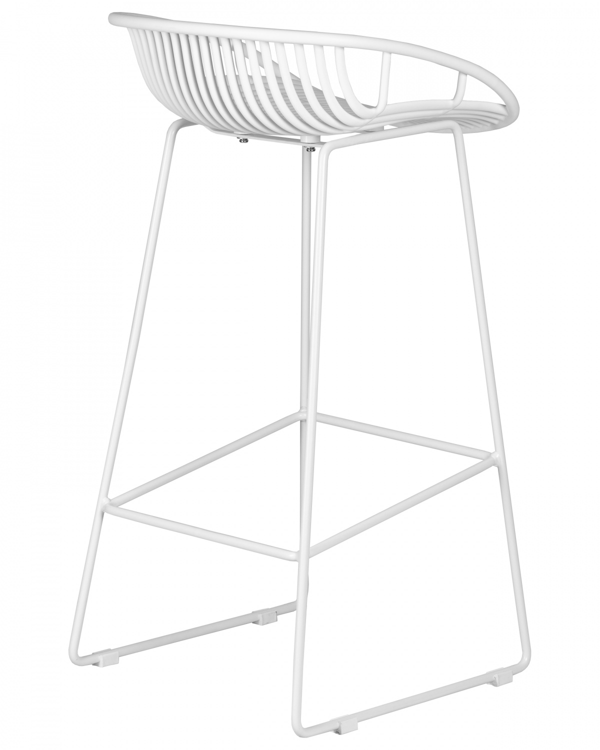 Стул барный DOBRIN FRANK, белый