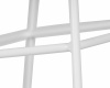 Стул барный DOBRIN FRANK, белый