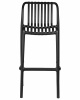 Стул барный DOBRIN CHLOE BAR, черный