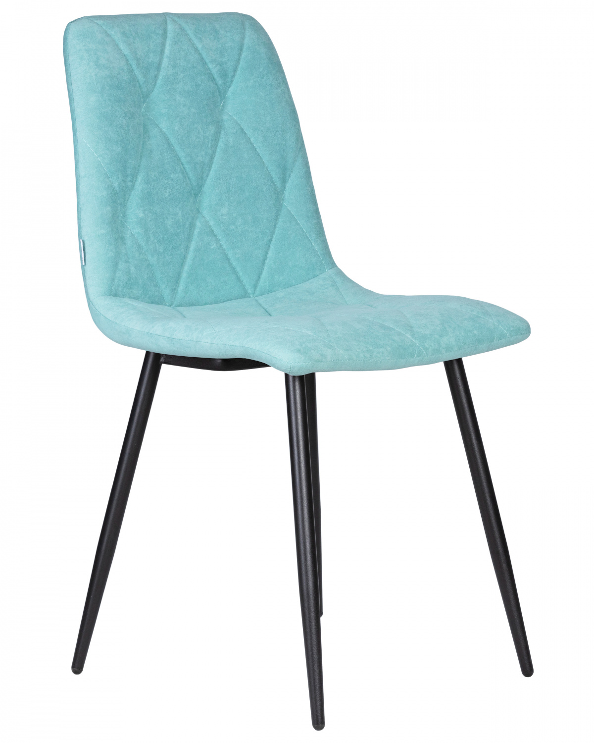 Стул обеденный DOBRIN CHILLY ROMBO, Тиффани Simple 51, основание черное