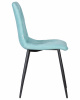 Стул обеденный DOBRIN CHILLY ROMBO, Тиффани Simple 51, основание черное