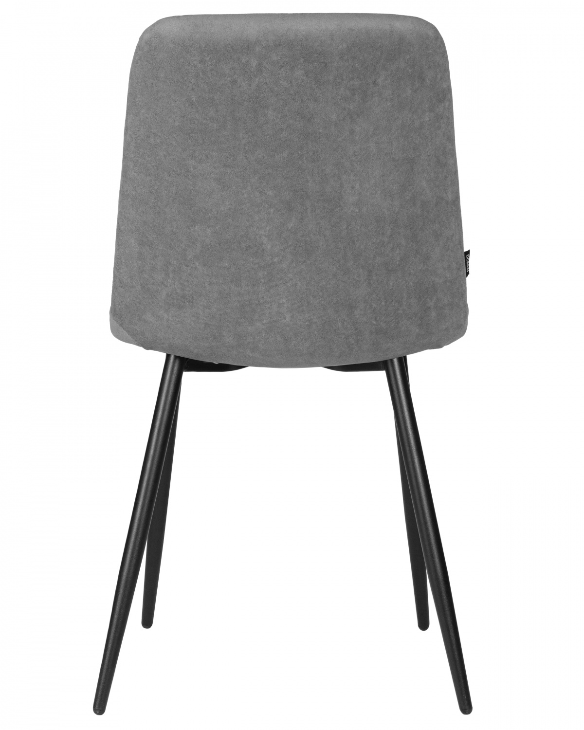 Стул обеденный DOBRIN CHILLY ROMBO, Серый Simple 33, основание черное