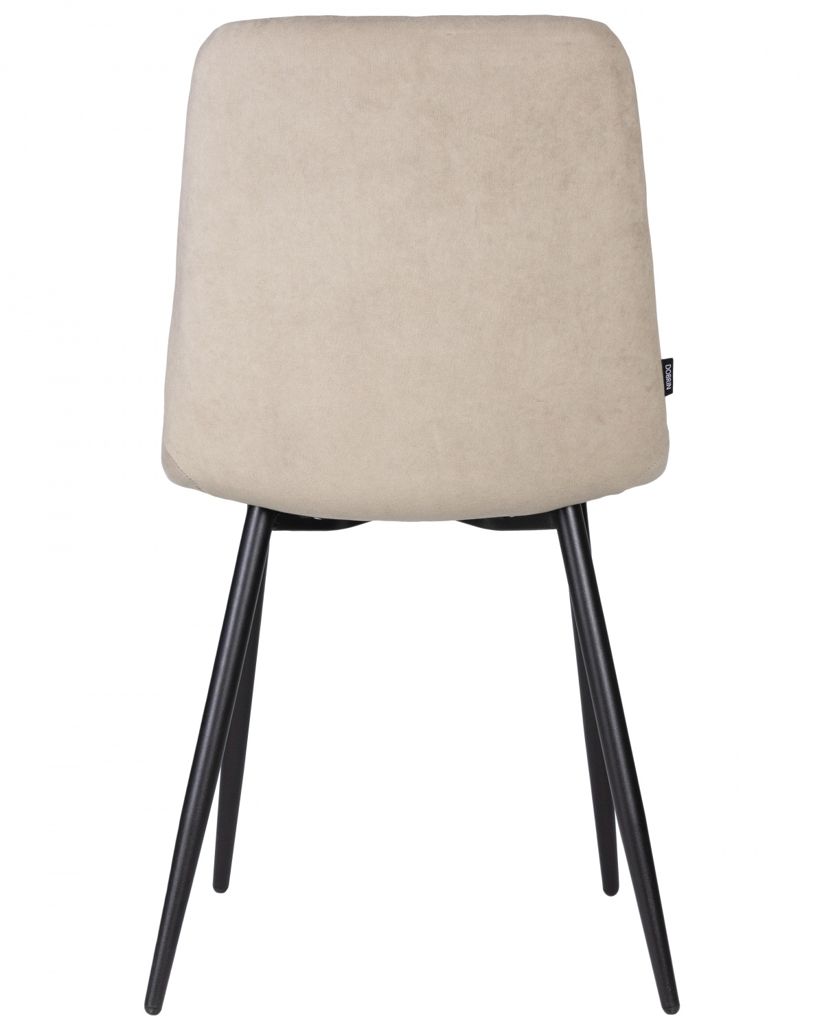 Стул обеденный DOBRIN CHILLY ROMBO, Капучино Simple 05, основание черное