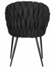Стул обеденный DOBRIN MATILDA, черная ткань (LAR 275-50)