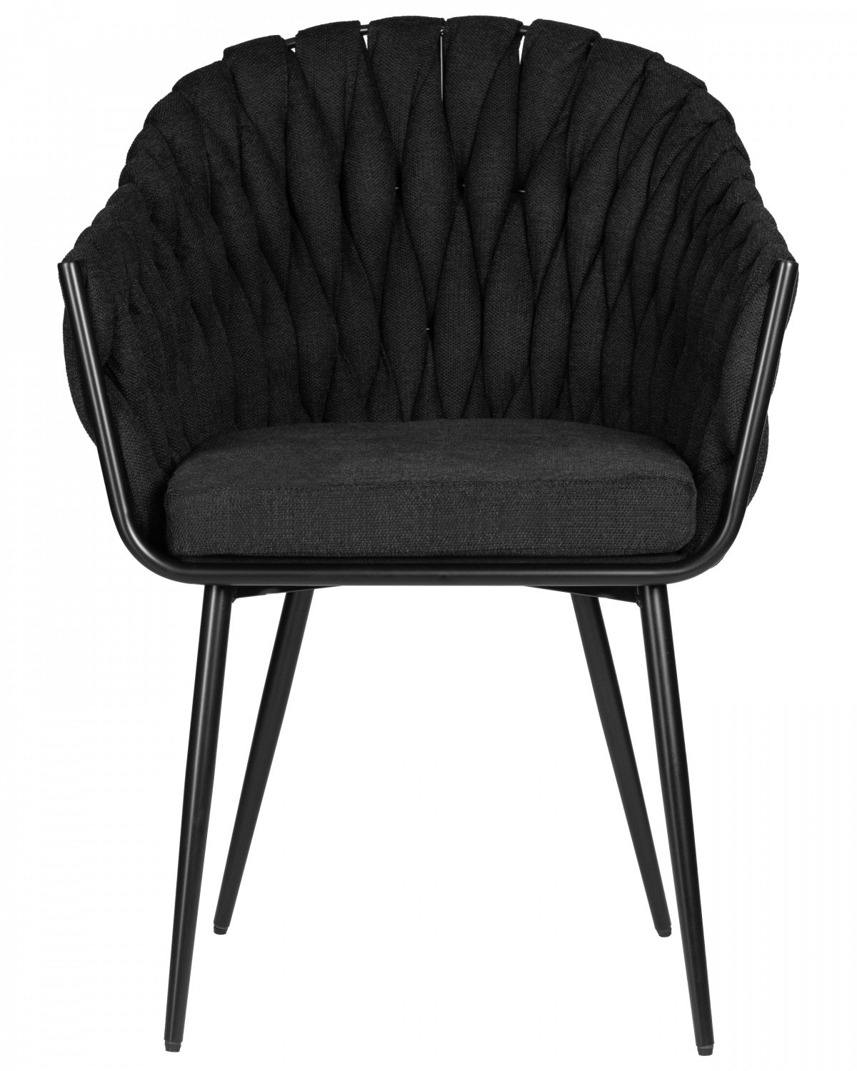 Стул обеденный DOBRIN MATILDA, черная ткань (LAR 275-50)