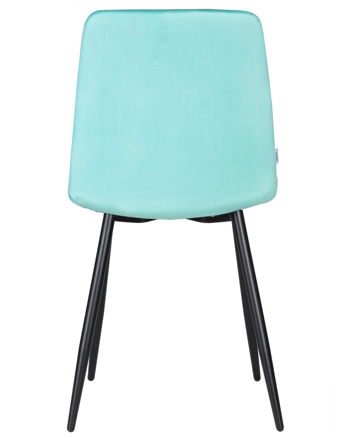 Стул обеденный DOBRIN CHILLY, Мятный Holland 50, основание черное