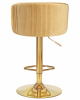 Стул барный DOBRIN DARCY GOLD, песочный велюр (1922-3)