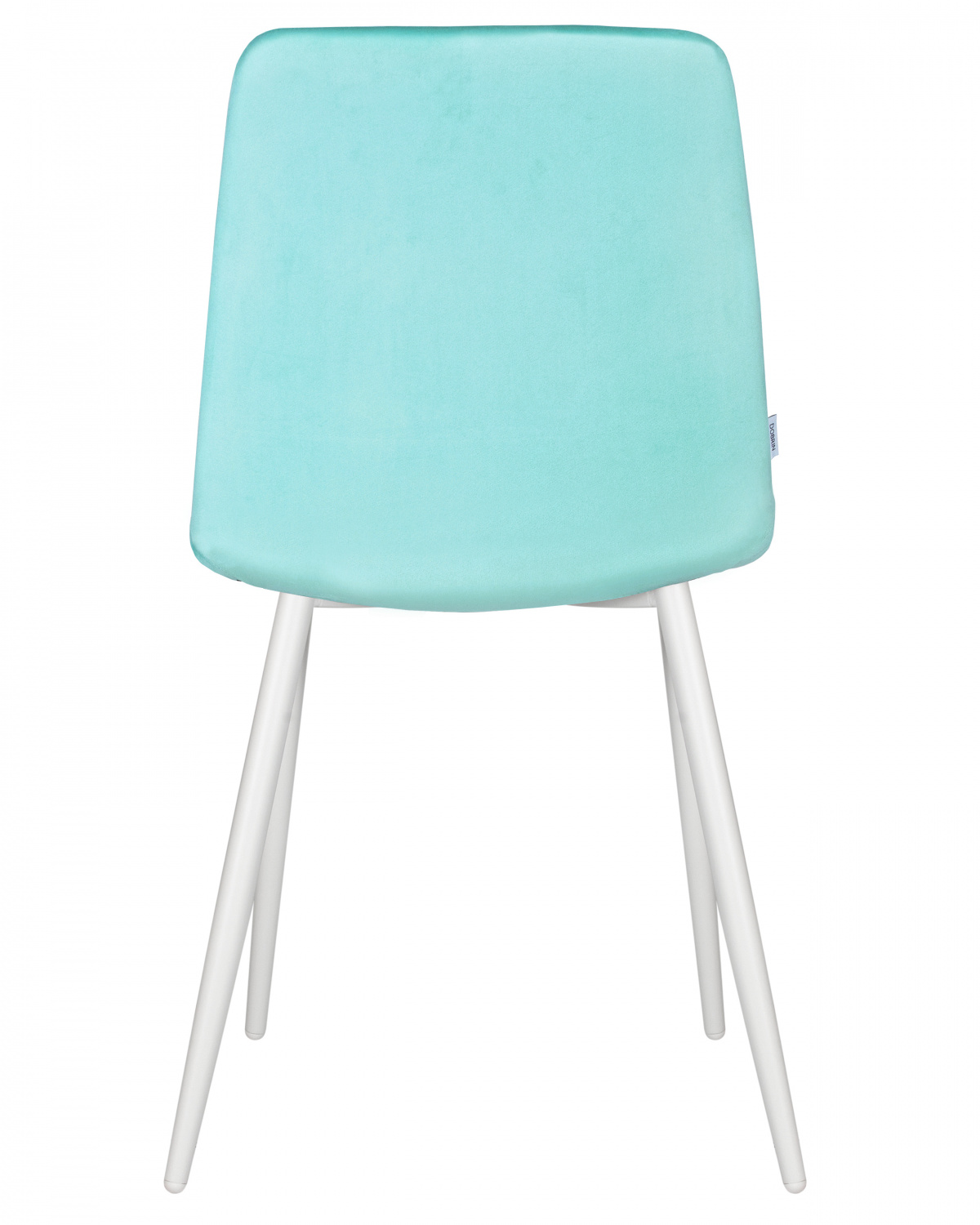 Стул обеденный DOBRIN CHILLY, Мятный Holland 50, основание белое