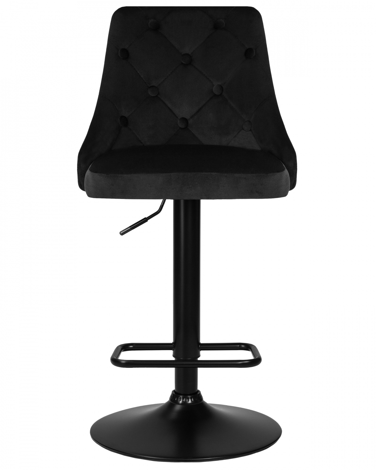 Стул барный DOBRIN JOSEPH BLACK, черный велюр (MJ9-101)