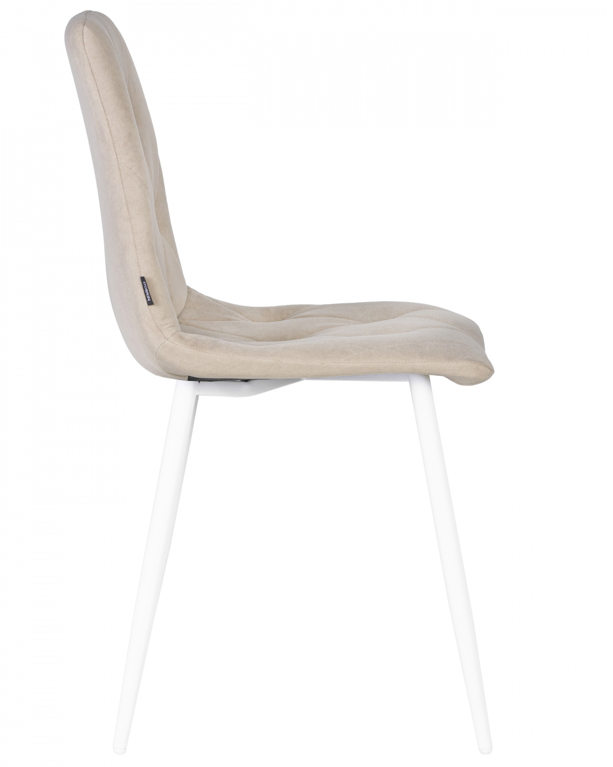 Стул обеденный DOBRIN CHILLY ROMBO, Капучино Simple 05, основание белый