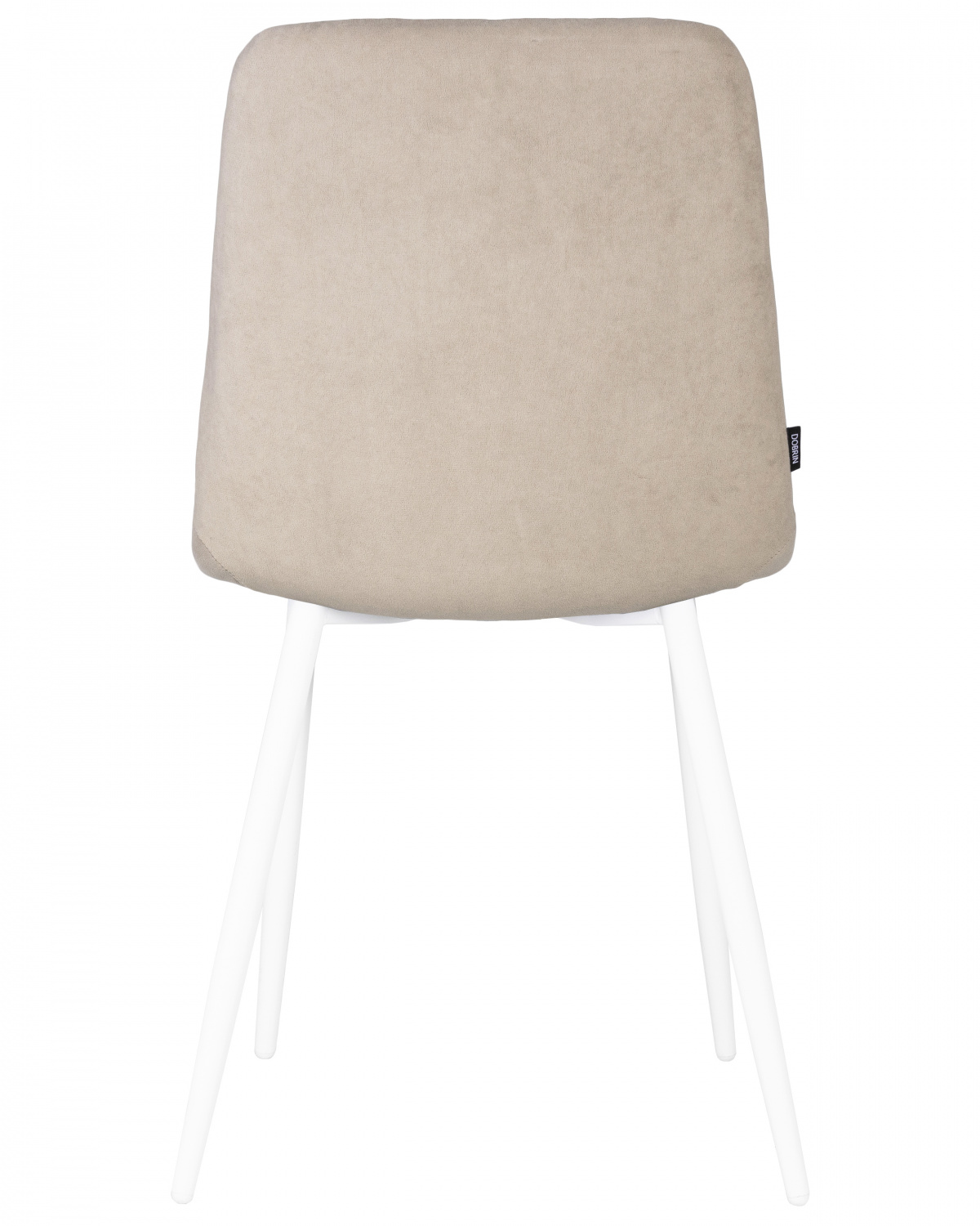 Стул обеденный DOBRIN CHILLY ROMBO, Капучино Simple 05, основание белый