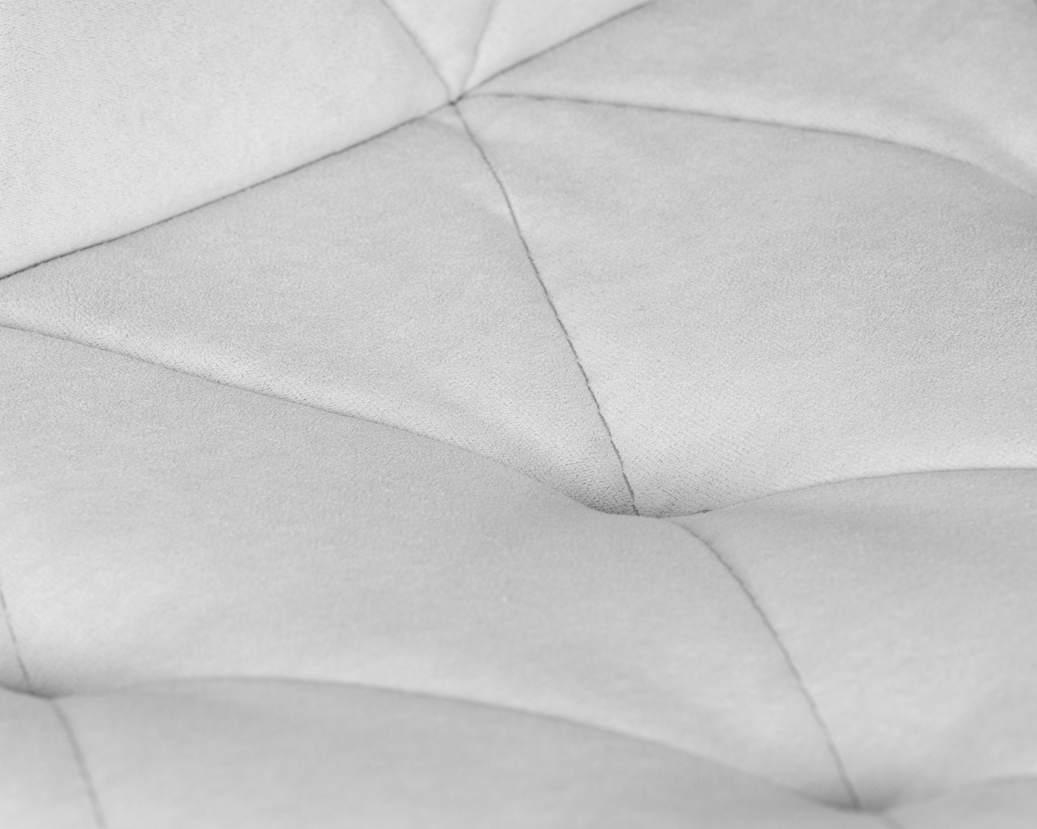 Стул обеденный DOBRIN CHILLY ROMBO, Светло-серый Simple 29, основание черный