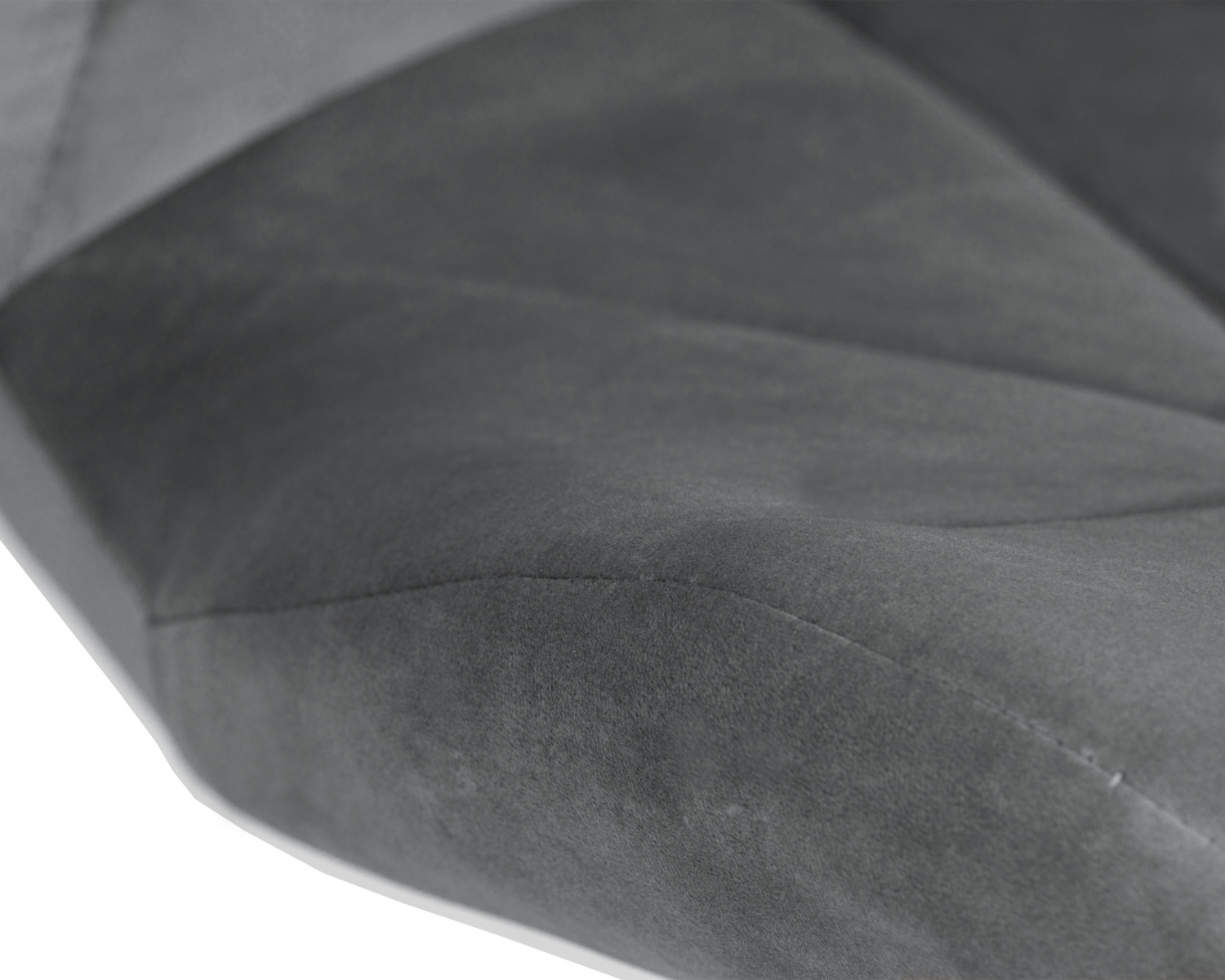 Стул барный DOBRIN BARNY BLACK, серый велюр (MJ9-75)