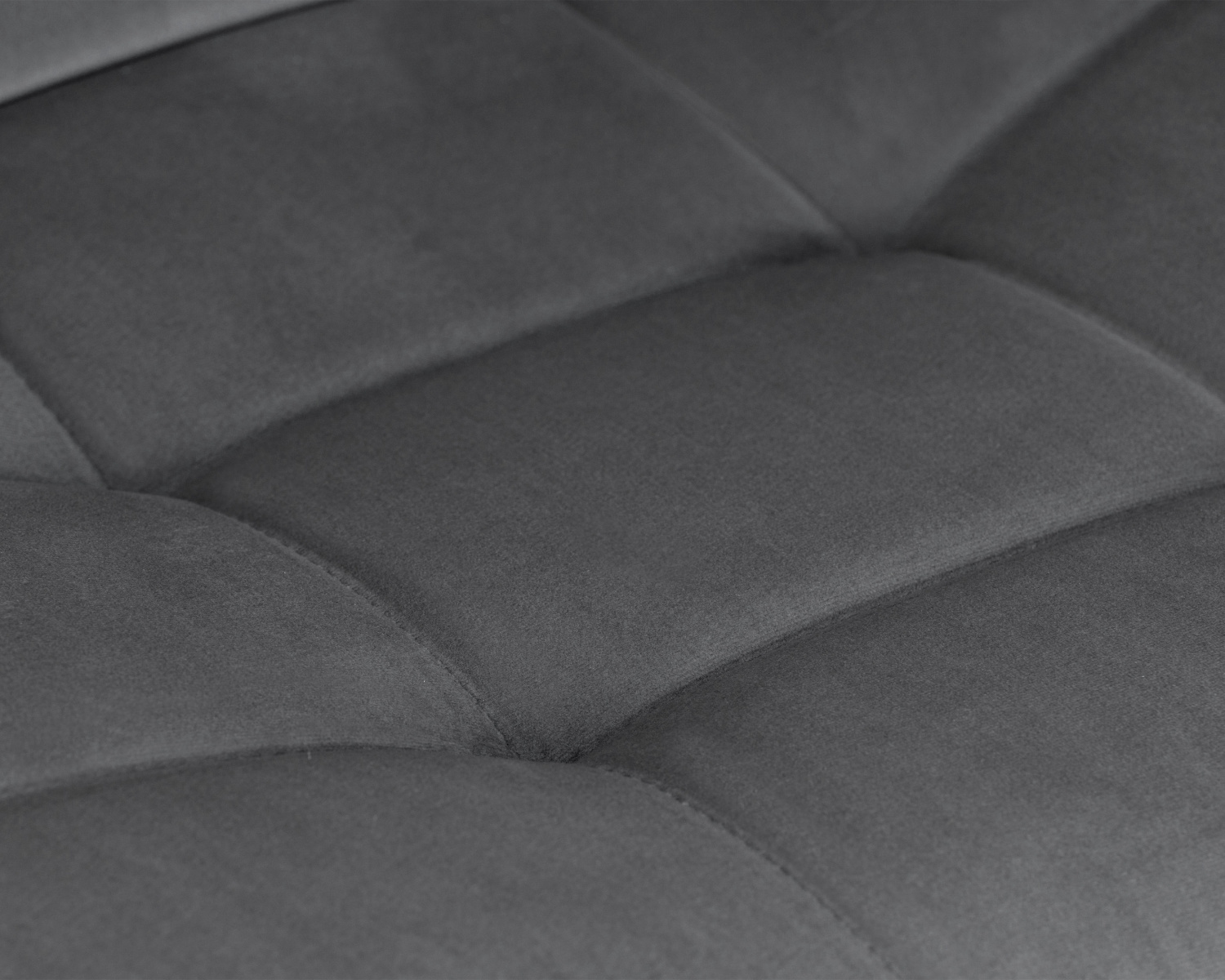 Стул барный DOBRIN TAILOR BLACK, серый велюр (MJ9-75)