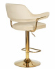 Стул барный DOBRIN CHARLY GOLD, бежевый велюр (MJ9-10)
