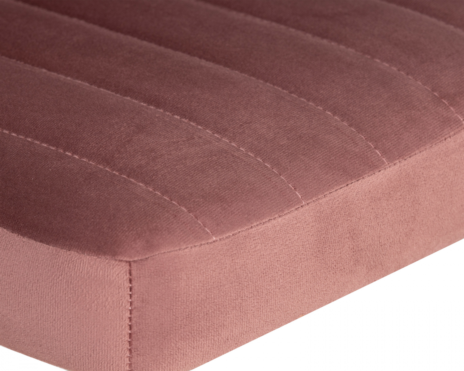 Стул барный DOBRIN CHARLY GOLD, розовый велюр (MJ9-32)