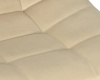 Стул барный DOBRIN TAILOR WHITE, бежевый велюр (MJ9-10)