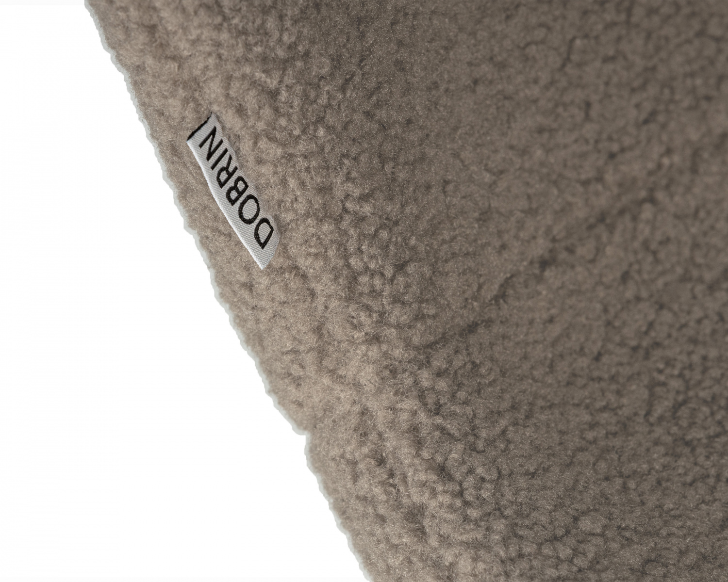 Стул обеденный DOBRIN MILO, черные ножки, бежевый букле (UF992-04)