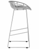 Стул барный DOBRIN FRANK, светло-серый