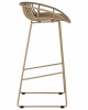 Стул барный DOBRIN FRANK, бежевый