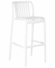 Стул барный DOBRIN CHLOE BAR, белый