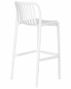 Стул барный DOBRIN CHLOE BAR, белый