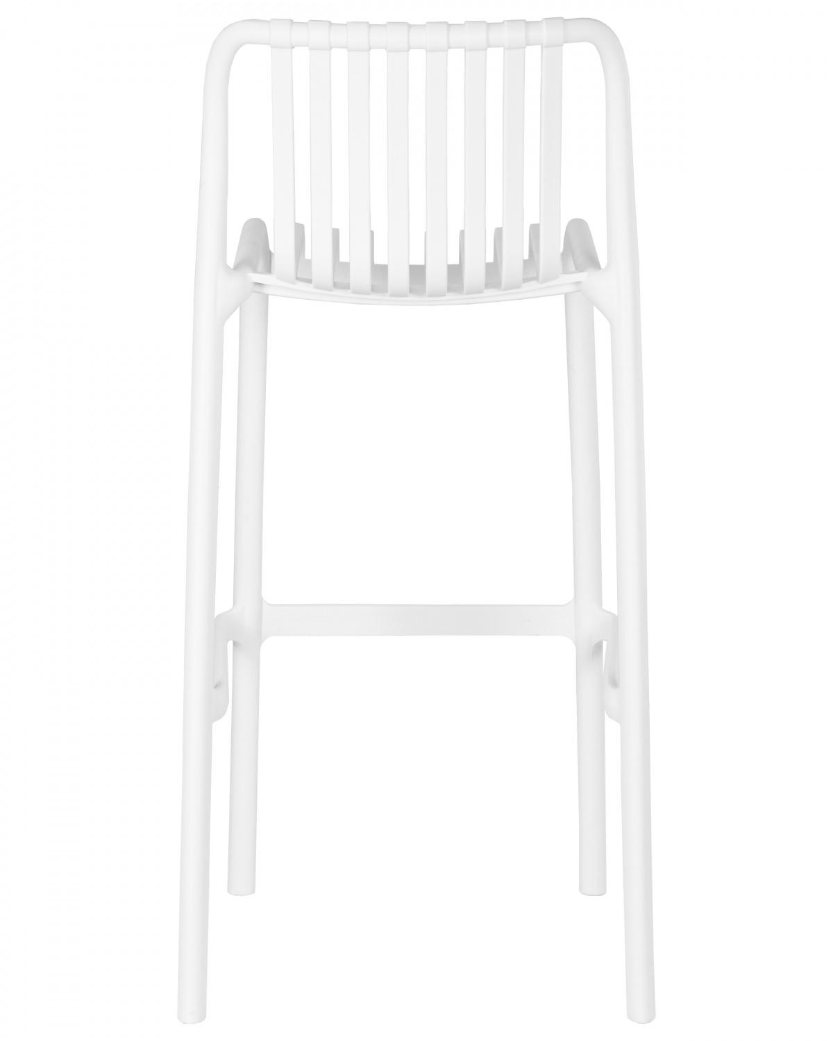 Стул барный DOBRIN CHLOE BAR, белый