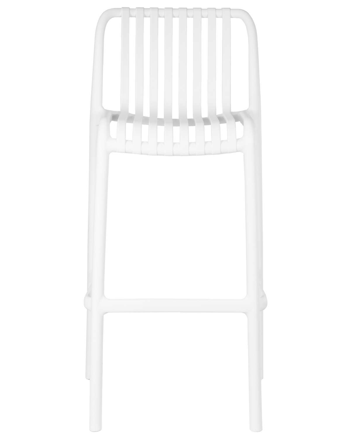 Стул барный DOBRIN CHLOE BAR, белый