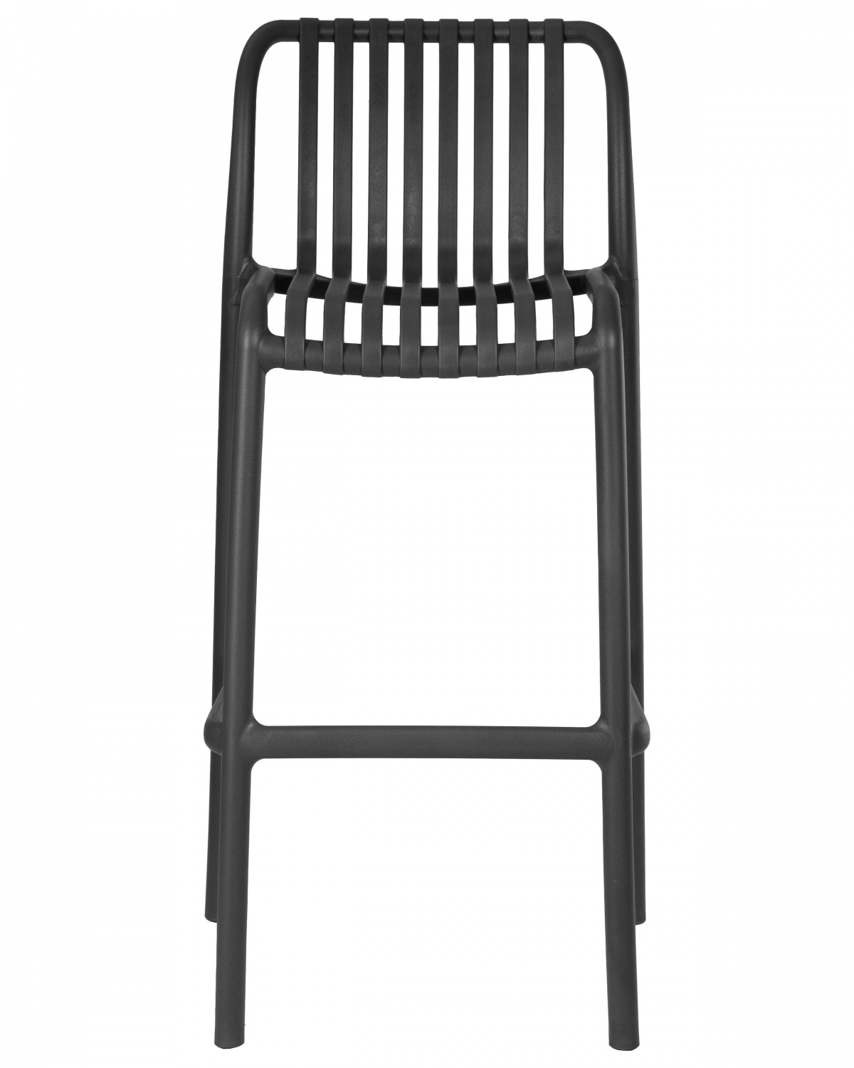 Стул барный DOBRIN CHLOE BAR, темно-серый