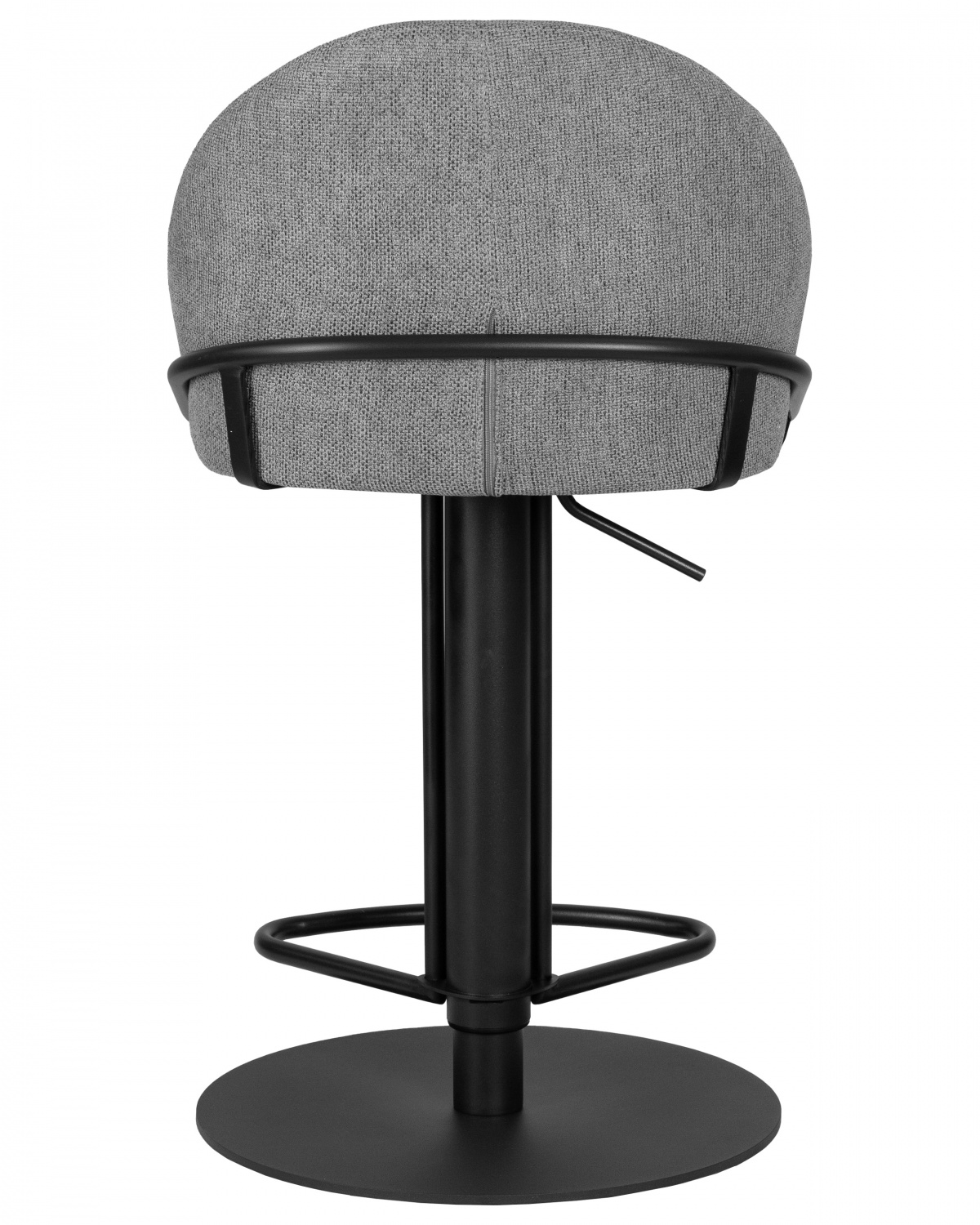 Стул барный DOBRIN OLIVER, серая ткань (FLY1347-17)