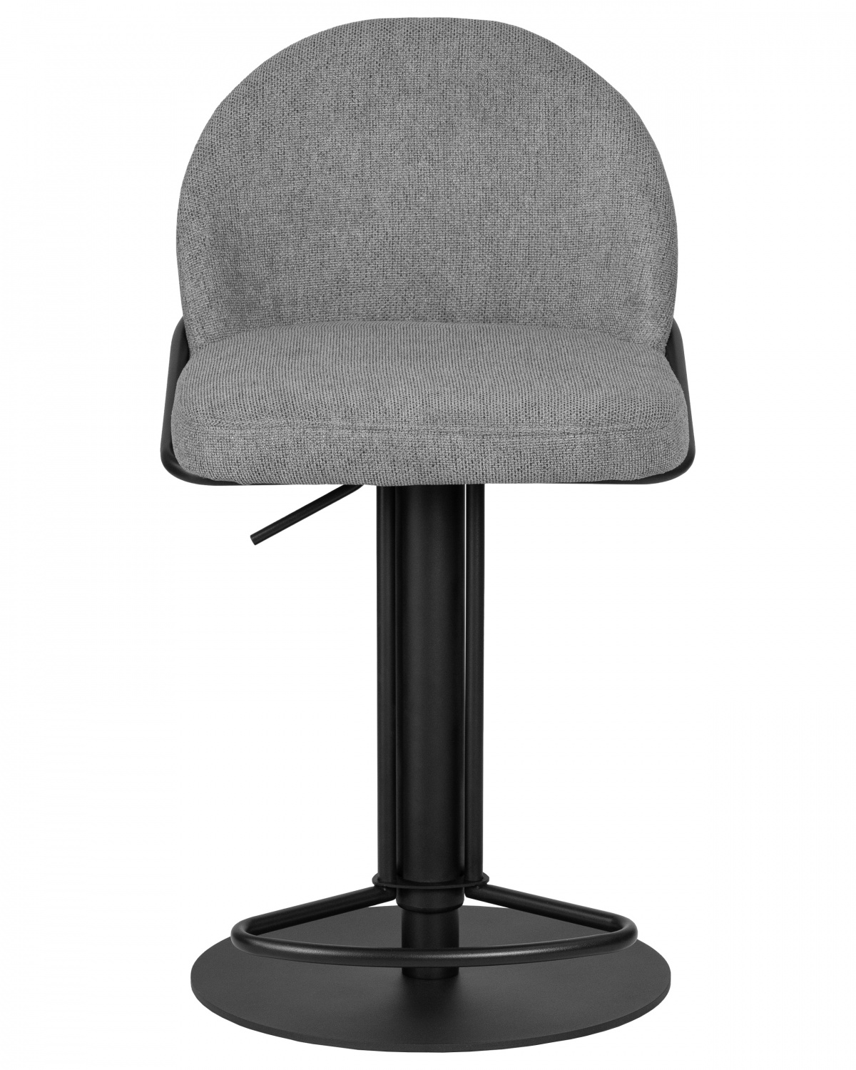 Стул барный DOBRIN OLIVER, серая ткань (FLY1347-17)