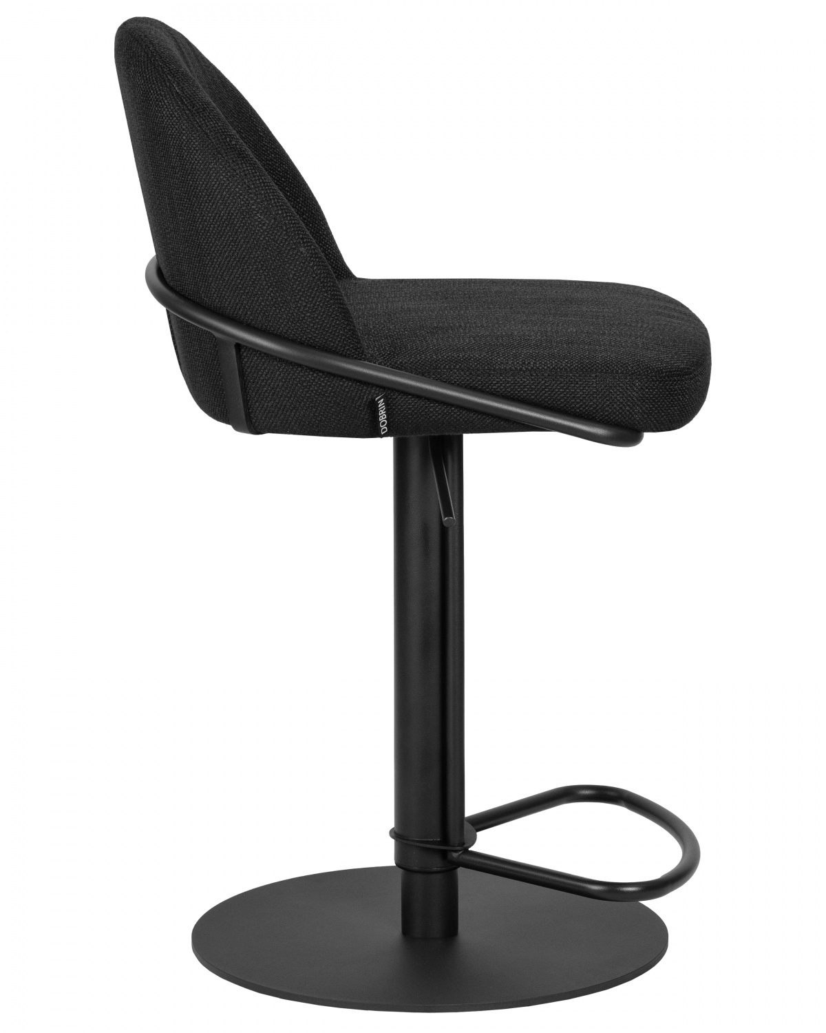 Стул барный DOBRIN OLIVER, черная ткань (SLR-10)