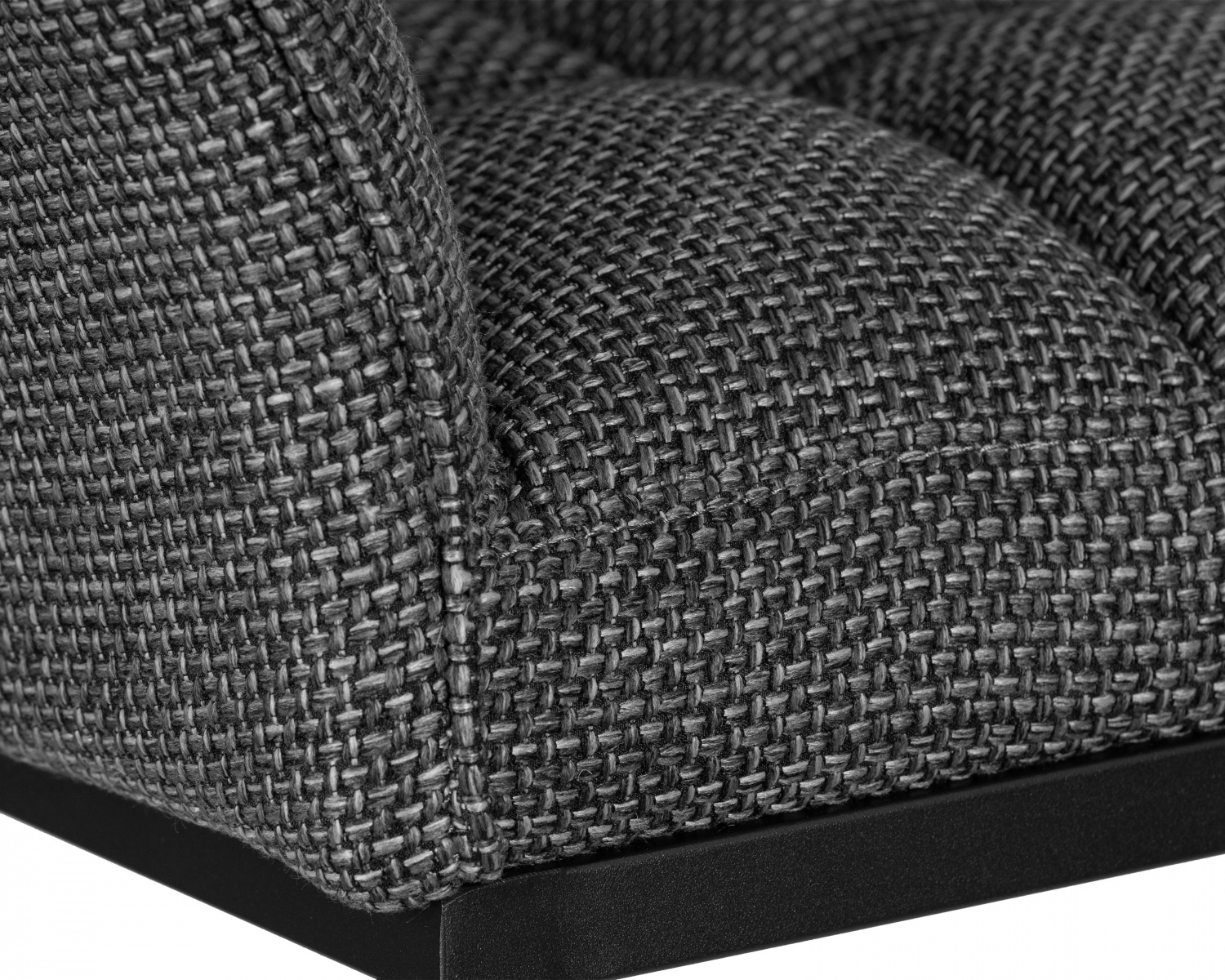 Стул барный DOBRIN LUCAS, серая ткань (F-22)