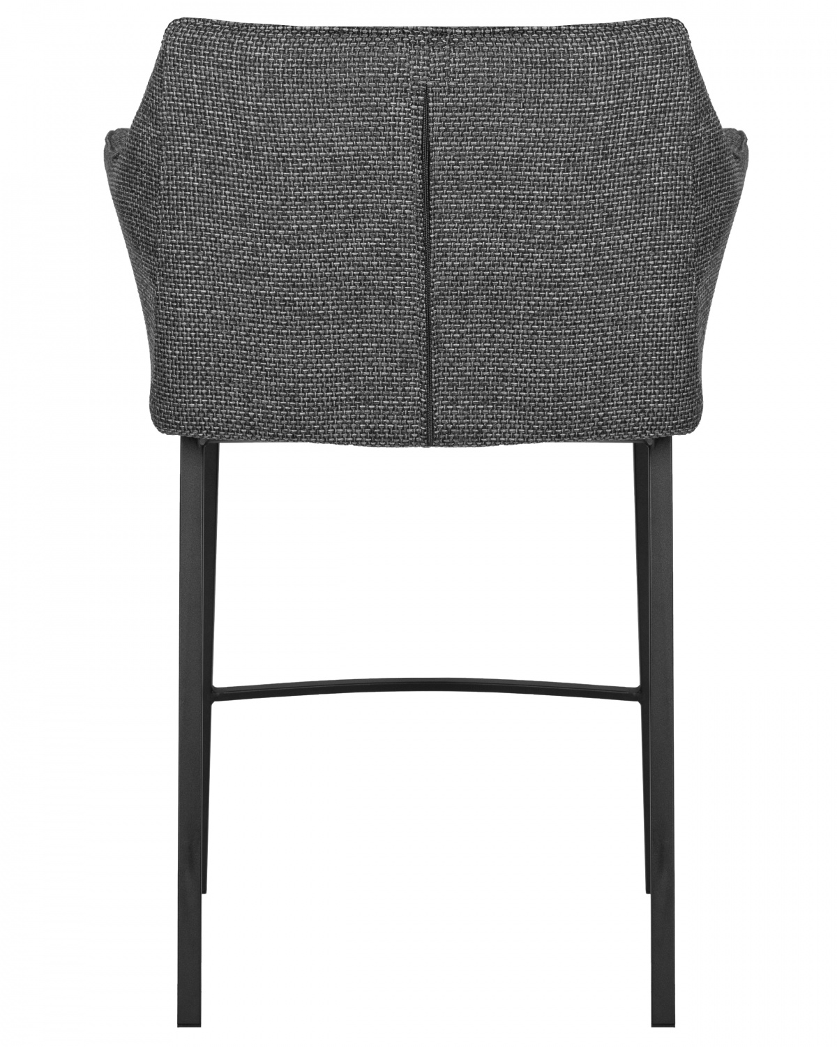 Стул полубарный DOBRIN LUCAS COUNTER, серая ткань (F-22)