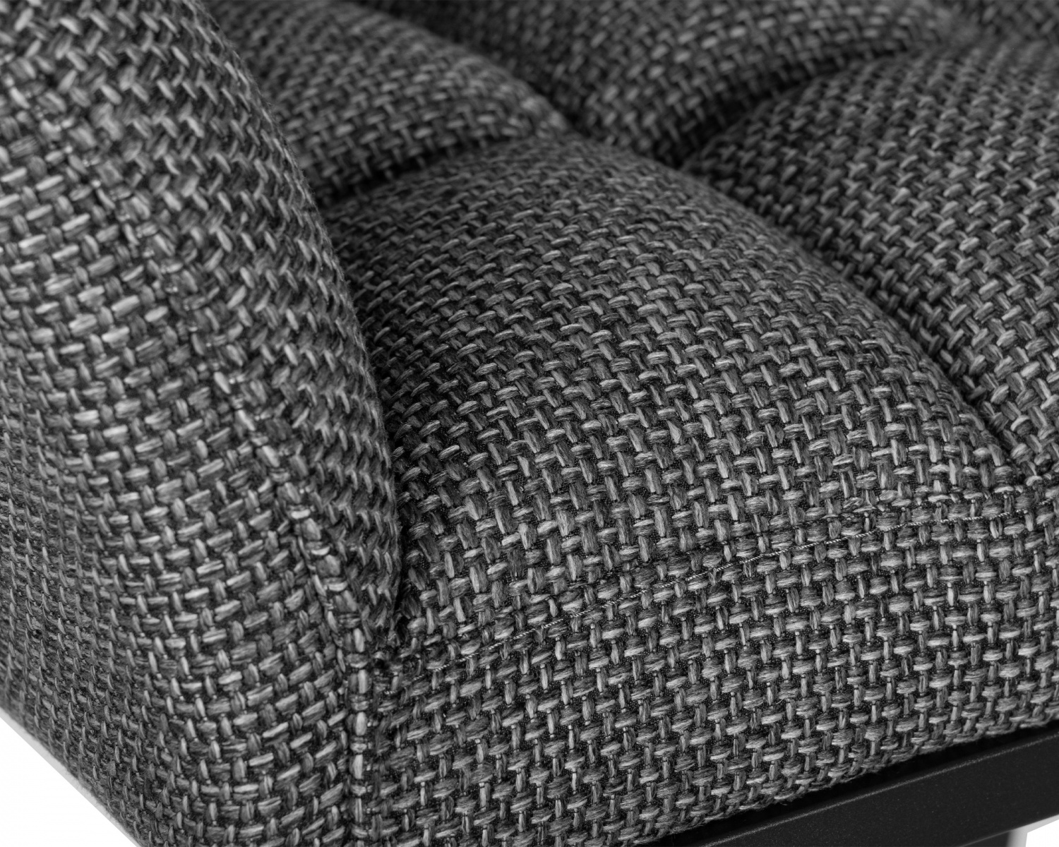 Стул полубарный DOBRIN LUCAS COUNTER, серая ткань (F-22)