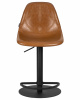 Стул барный DOBRIN ROME, коричневый винтажный PU (MS09)