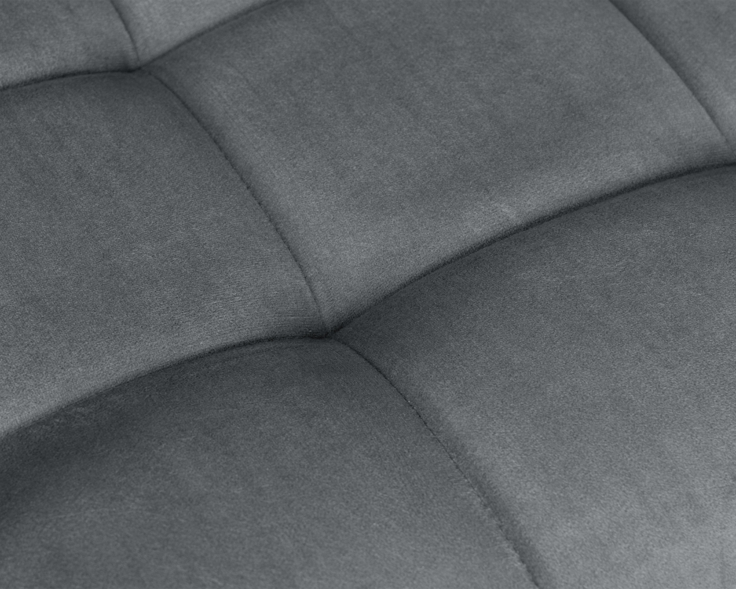 Стул барный DOBRIN KRUGER ARM BLACK, серый велюр (MJ9-75)