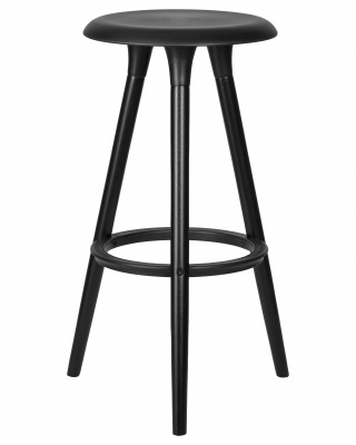 Табурет барный DOBRIN ROYCE BLACK, чёрный (B-03)
