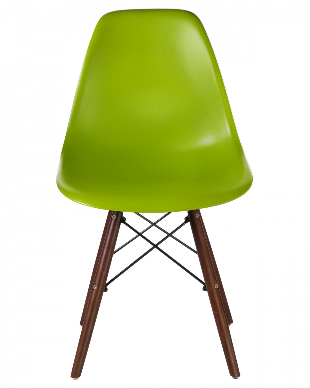 Стул обеденный LMZL-PP623, ножки тёмный бук, цвет сиденья салатовый