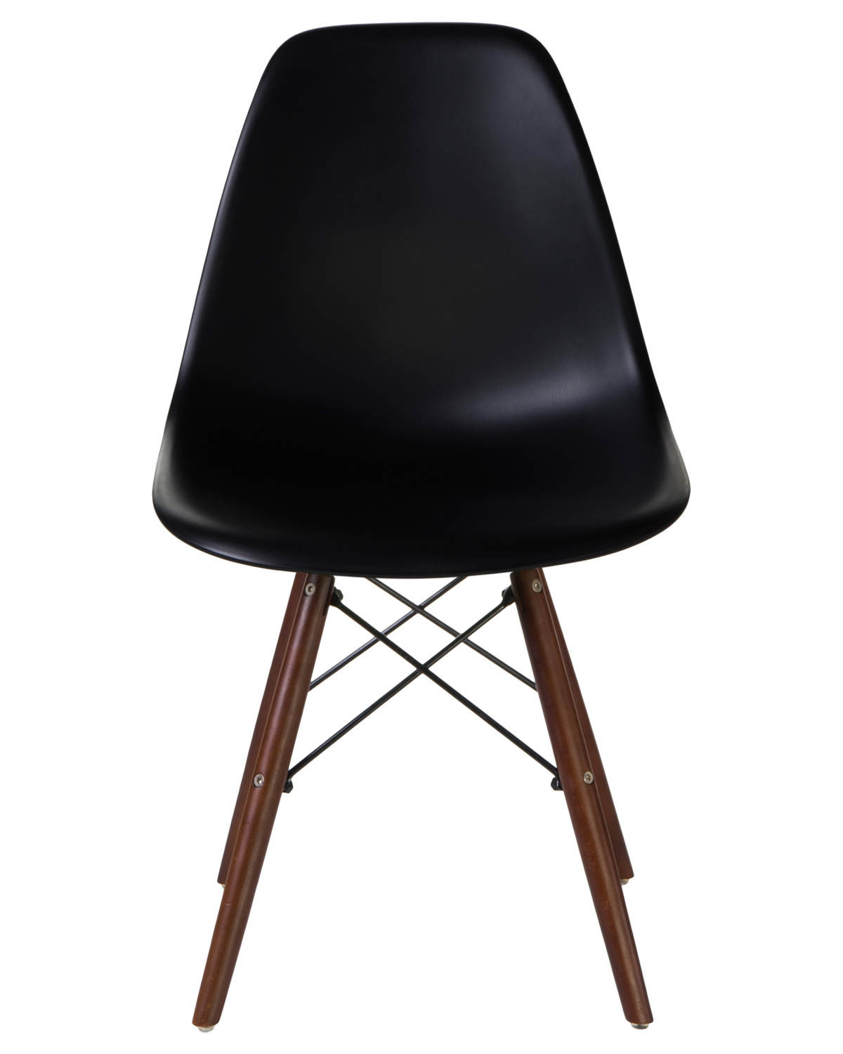 Стул обеденный LMZL-PP623, ножки тёмный бук, цвет сиденья чёрный