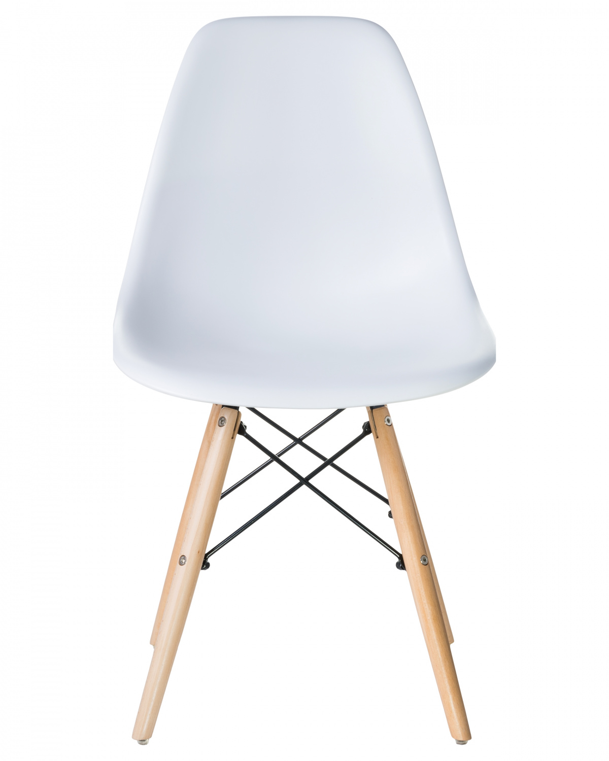 Стул обеденный LMZL-PP623, ножки светлый бук, цвет сиденья белый