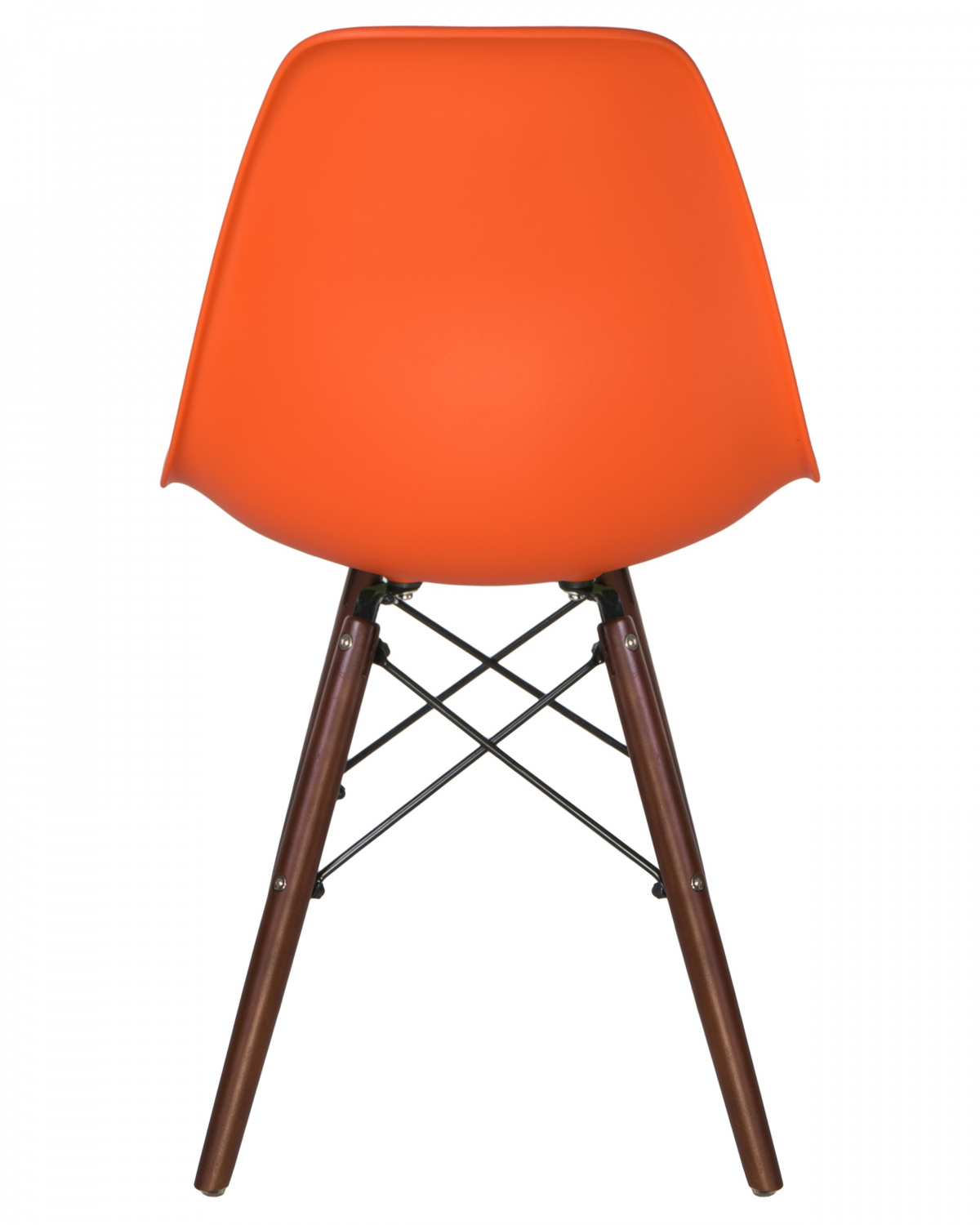 Стул обеденный LMZL-PP623, ножки тёмный бук, цвет сиденья оранжевый
