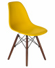 Стул обеденный LMZL-PP623, ножки тёмный бук, цвет сиденья жёлтый