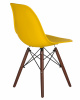 Стул обеденный LMZL-PP623, ножки тёмный бук, цвет сиденья жёлтый