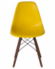Стул обеденный LMZL-PP623, ножки тёмный бук, цвет сиденья жёлтый