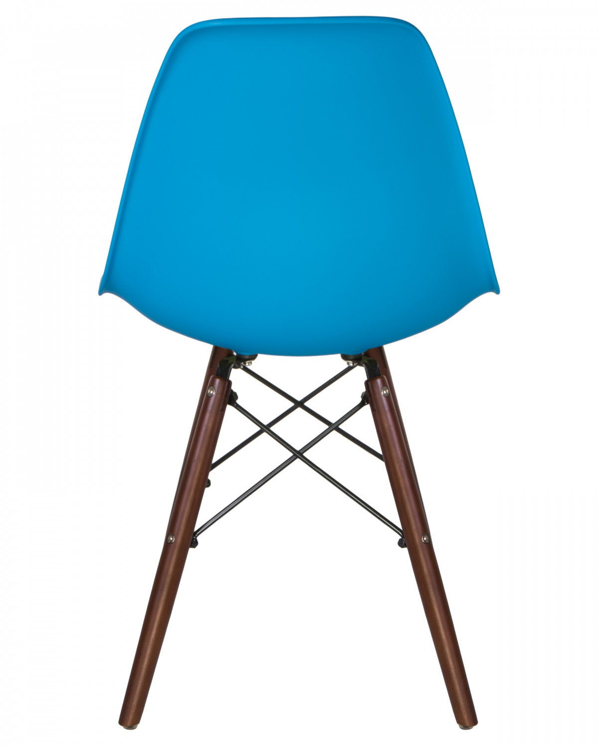 Стул обеденный LMZL-PP623, ножки тёмный бук, цвет сиденья голубой