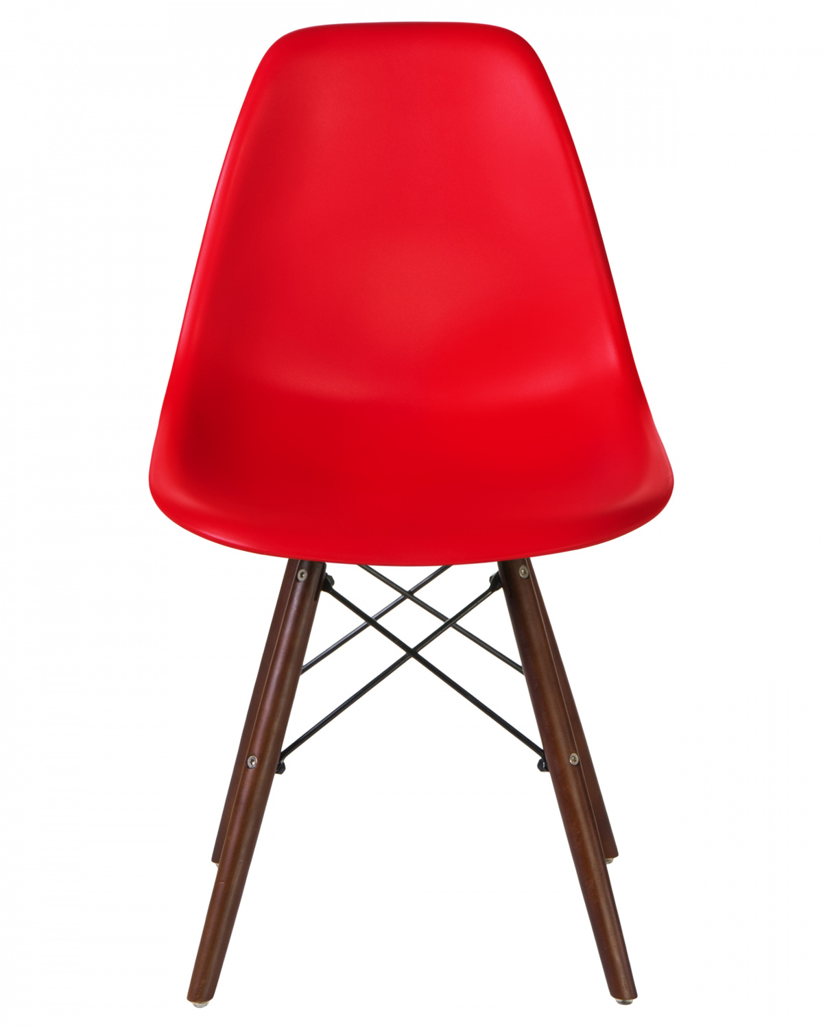 Стул обеденный LMZL-PP623, ножки тёмный бук, цвет сиденья красный