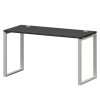 Стол на металлокаркасе Смарт СМС25-О-16К.60.Пр25 Графит/Белый (1600x600x750)